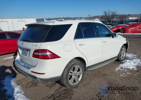 2013 Mercedes-Benz Ml 350 4Matic from USA, damaged, VIN 4JGDA5HB6DA172255